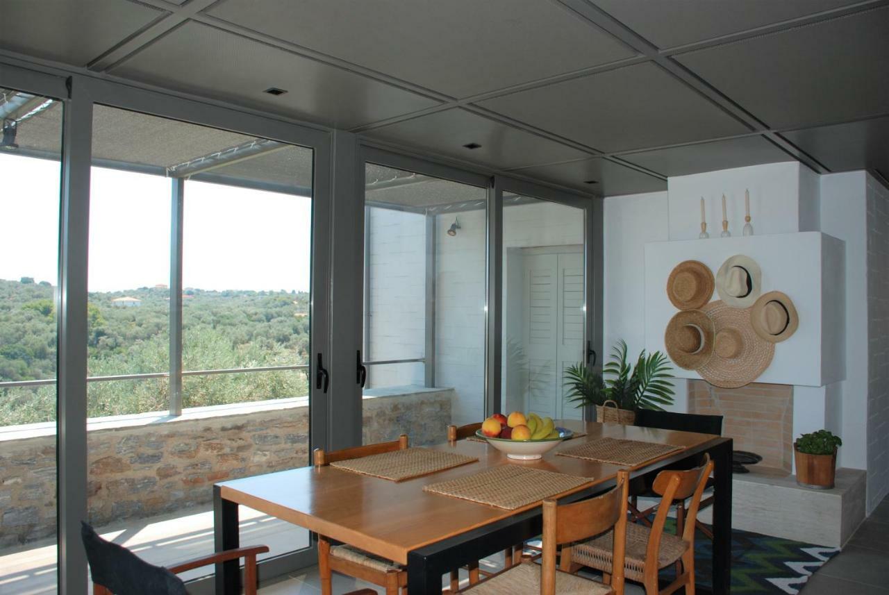 House Λ Villa Moni Evaggelistrias Exteriör bild